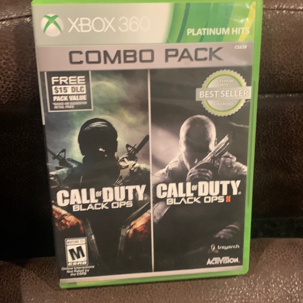 Call of duty black ops 1&2 XBOX 360